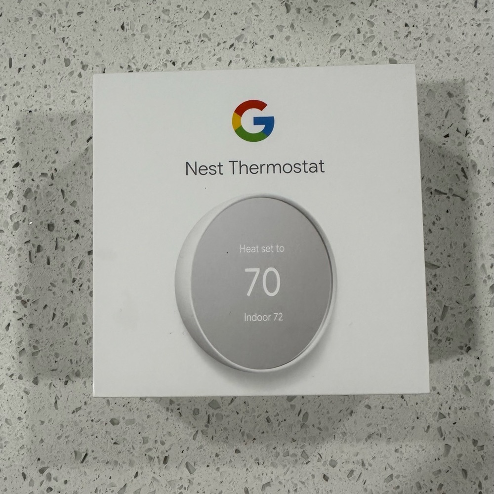 Google Nest Thermostat - Snow
